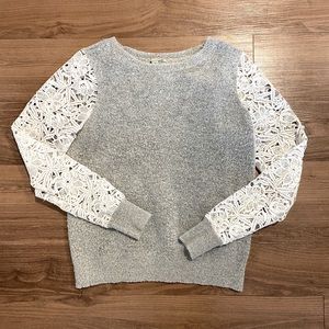 Halogen Lace Detail Sweater